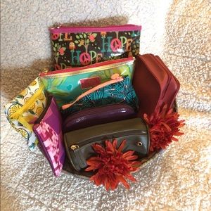 BNWOT Misc cometic bags